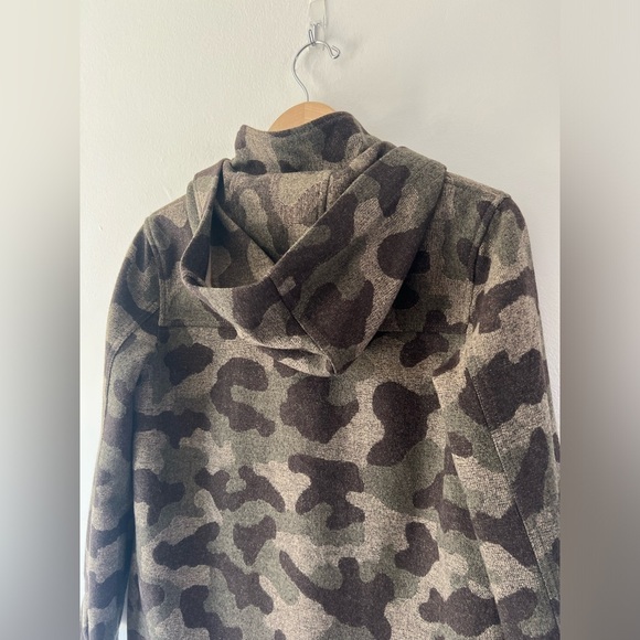 Pendleton Women's Wool Camouflage Hooded Parka Size Small NWT - Picture 12 of 14